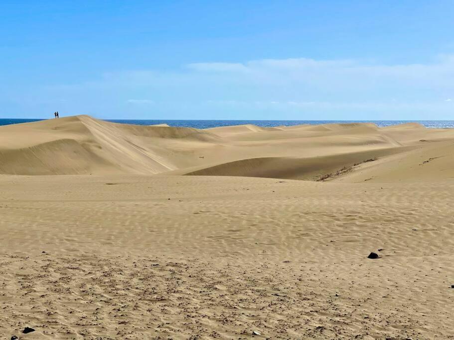 Tamaran 102 - Los Campos - Lux Garden Apt Near Dunes, Quiet-Central-Renovated San Bartolome Bagian luar foto
