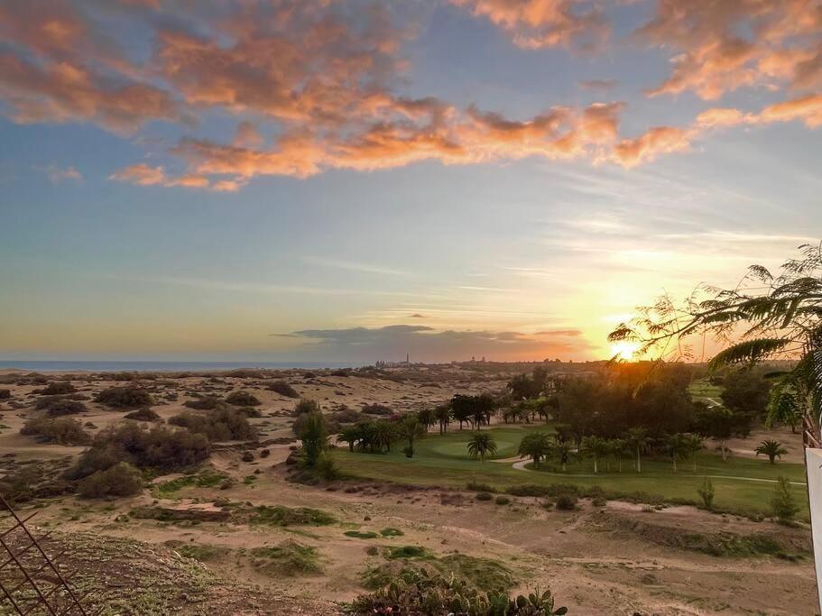 Tamaran 102 - Los Campos - Lux Garden Apt Near Dunes, Quiet-Central-Renovated San Bartolome Bagian luar foto