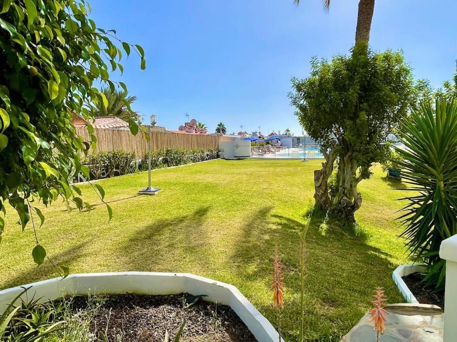 Tamaran 102 - Los Campos - Lux Garden Apt Near Dunes, Quiet-Central-Renovated San Bartolome Bagian luar foto
